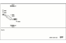 Výfukový systém WALKER MBK138913D