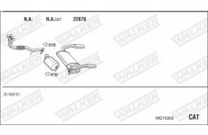 Výfukový systém WALKER MG15002