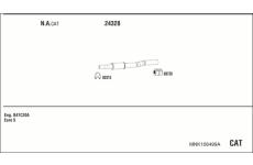 Výfukový systém WALKER MNK106499A