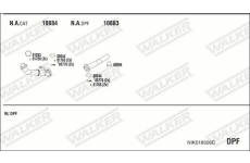 Výfukový systém WALKER NIK018506C