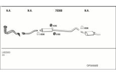 Výfukový systém WALKER OP30092B
