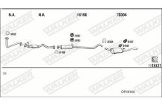 Výfukový systém WALKER OP31060
