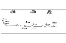 Výfukový systém WALKER OP40016