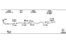 Výfukový systém WALKER OP40074