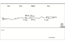 Výfukový systém WALKER OP40090A