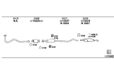 Výfukový systém WALKER OP40126