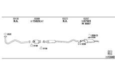 Výfukový systém WALKER OP40129