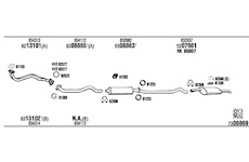 Výfukový systém WALKER OP40151