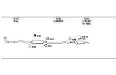 Výfukový systém WALKER OP40240