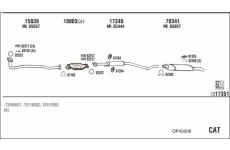 Výfukový systém WALKER OP45006