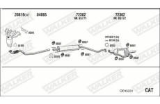 Výfukový systém WALKER OP45331