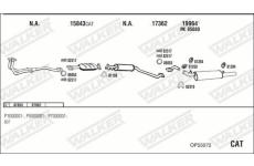 Výfukový systém WALKER OP55072