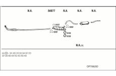 Výfukový systém WALKER OP70623D