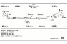 Výfukový systém WALKER OPH18301BA