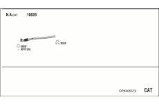 Výfukový systém WALKER OPK005573