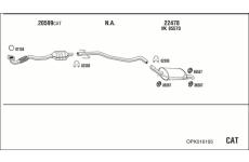 Výfukový systém WALKER OPK016195