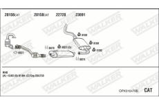 Výfukový systém WALKER OPK016470B