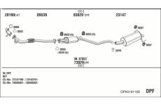 Výfukový systém WALKER OPK019118D