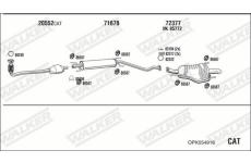 Výfukový systém WALKER OPK054916
