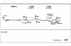 Výfukový systém WALKER OPK055911A