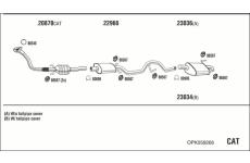 Výfukový systém WALKER OPK059266