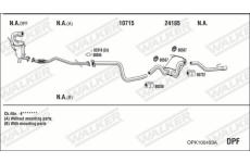 Výfukový systém WALKER OPK100493A