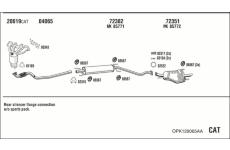 Výfukový systém WALKER OPK129065AA