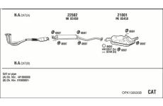 Výfukový systém WALKER OPK132635B