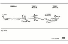 Výfukový systém WALKER OPK132638A
