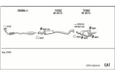 Výfukový systém WALKER OPK132644A