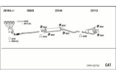 Výfukový systém WALKER OPK132752