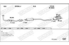 Výfukový systém WALKER PE10607
