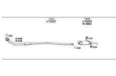 Výfukový systém WALKER PE20051