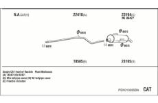 Výfukový systém WALKER PEK010285BA