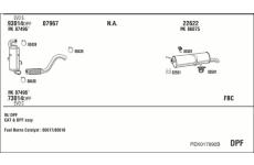 Výfukový systém WALKER PEK017992B