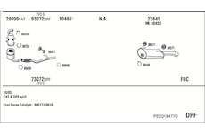 Výfukový systém WALKER PEK018477D