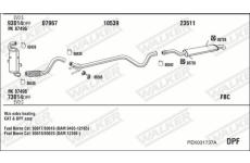 Výfukový systém WALKER PEK031737A