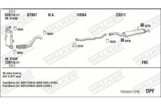 Výfukový systém WALKER PEK031737B