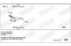 Výfukový systém WALKER PEK031739