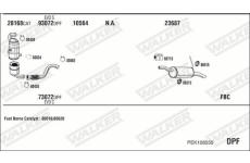 Výfukový systém WALKER PEK108555