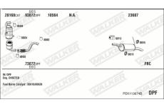 Výfukový systém WALKER PEK113674B