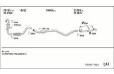 Výfukový systém WALKER PEK137780A