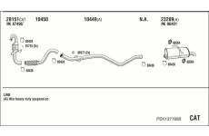 Výfukový systém WALKER PEK137780B