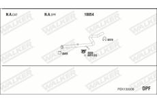 Výfukový systém WALKER PEK139306