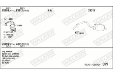 Výfukový systém WALKER REK011068AD