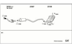 Výfukový systém WALKER REK016226A