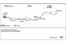 Výfukový systém WALKER REK016504A