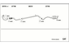 Výfukový systém WALKER REK016920