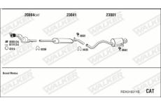 Výfukový systém WALKER REK018311B