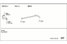 Výfukový systém WALKER REK019401B